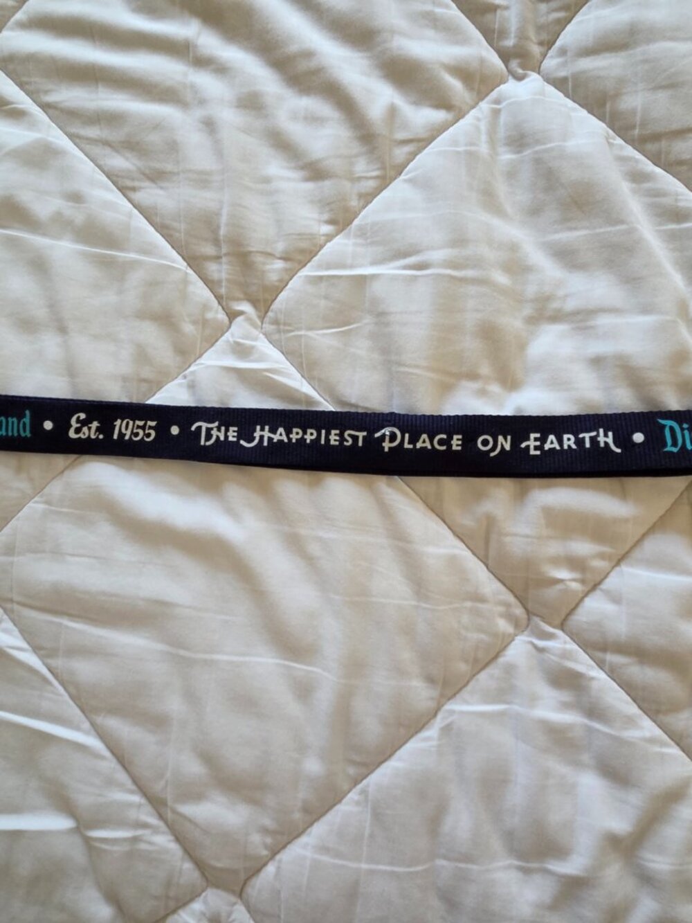 Disneyland Pin Trading "The Happiest Place On Earth" Est. 1955 Souvenir Lanyard